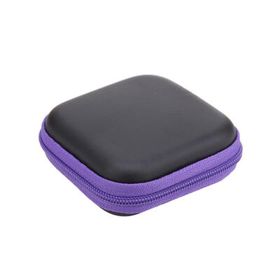 

808030mm Square EVA Case Headphone Bluetooth Earphone Cable Storage Box