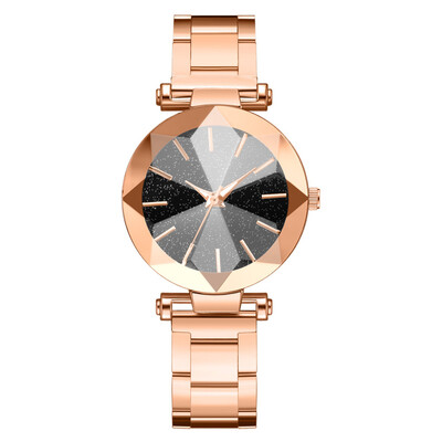 

Business Women Watches Alloy Strap Romantic Starry Sky Dial Ladies Fashion Quartz Wristwatch Clock Dress Gift Zegarki Damskie
