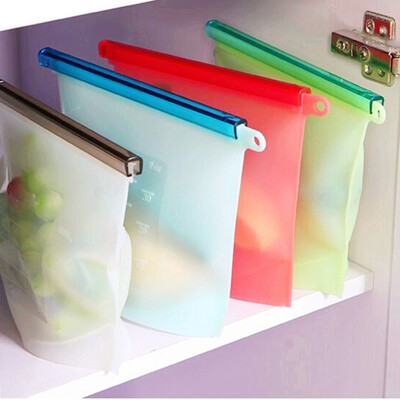 

Resuable Silicone Vogue Easy To Wash For Snacks Storage Food Storage Bag