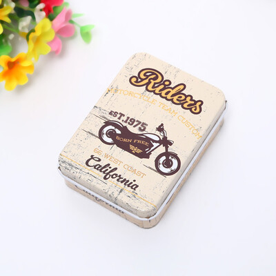 

Toponeto Travel Cosmetic Case Organizer Storage Cartoon Tinplate storage