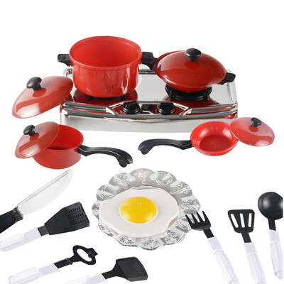 

YIWULA16PCS Childrens Kitchen House Play Puzzle Toy Birthday Presen Food Toy