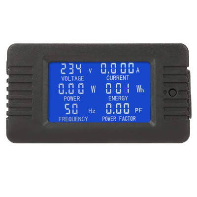 

PZEM-022 Open&Close CT 100A AC Digital Display Power Monitor Meter Voltmeter Ammeter Frequency Current Voltage Factor Meter wi