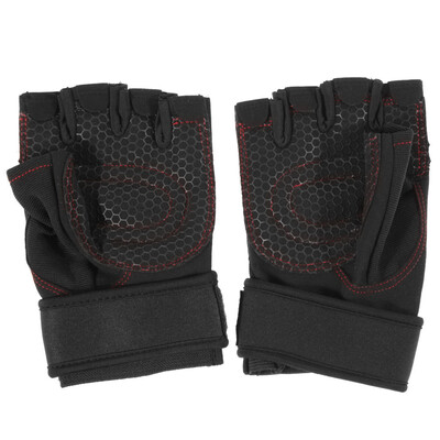 

WeightLifting Gym Gloves Workout Wrist WrapSports ExerciseTraining Fitness