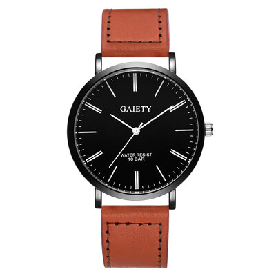 

GAIETY G441 Men\s Leather Fashion Watch