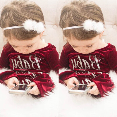 

Christmas Newborn Baby Kids Girls Romper Bodysuit Jumpsuit Outfits Clothes 0-24M