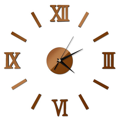 

Wall Clock Watch 3D Acrylic Art Stickers Decals Modern Home Office Decor New