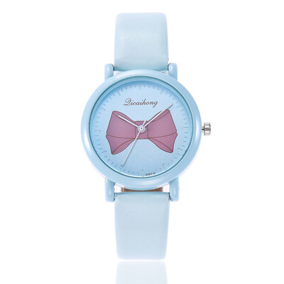 

New student ladies belt watch bow belt