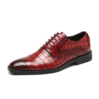 

Leather shoes mens large size pointed shoes business casual shoes
