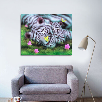 

Toponeto 5D Embroidery Paintings Rhinestone Pasted DIY Diamond Painting Cross Stitch
