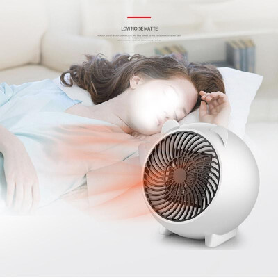 

Mini Electric Heater Low Noise Ceramic Heater Thermostat Heating Fan Overheat Protection for Home Desk Office Bedroom 250W500W