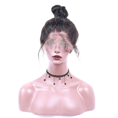 

Dolago 360 Lace Frontal Wig Pre Plucked With Baby Hair 150 Density Indian Body Wave Lace Front Virgin
