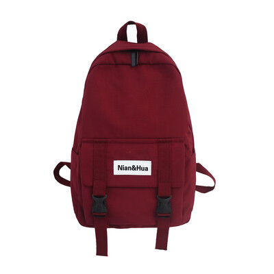 

Fashion schoolbag female Korean version high school insfeng college students shoulder bag Sen Department Baitao campus Backpack
