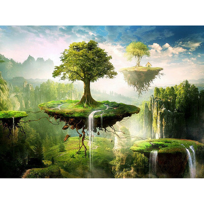 

5d Full Square Scenic Diamond Painting Accessories Diamond Mosaic Tree Embroidery Crystal Picture Of Rhinestones