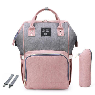 

Waterproof Maternity Diaper Handbag Large Capacity USB Port Mummy Backpacks