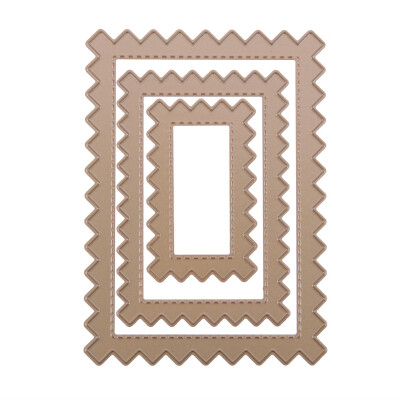 

3 Square Paper Card Cutting Dies Stencil Craft Scrapbooking Halloween DIY