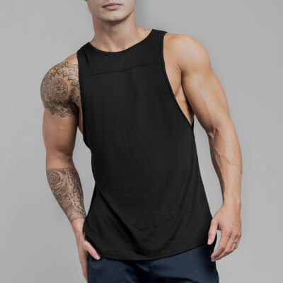 

Men Muscle Sleeveless Tank Top Gym T Shirt Sport Fitness Vest Workout GYM Tee