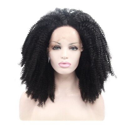 

Dolago Lace Front Hair Wigs Synthetic Afro Wigs For Black Women