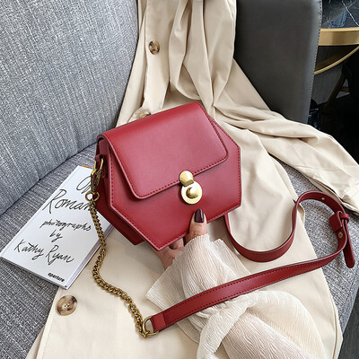 

New summer womens bag in autumn&winter2019 new style Korean high-grade high-grade high-grade high-grade single-lap si