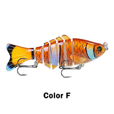 

10cm 1561g Fishing Lure Hard Bait Multi Segments Swimbait Crankbait Artificial Fishing Lure Bait with Treble Hooks