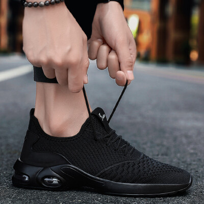 

Shoes male Korean version of the trend of mens sports&leisure shoes breathable wild running shoes shoes tide shoes