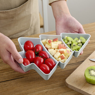 

Gobestart Creative Fruit Plate Home Creative Snack Plate Plastic Candy Dish