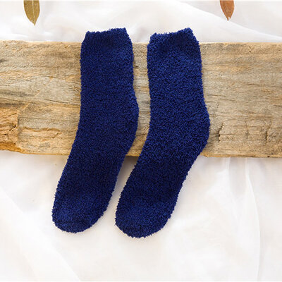 

12Pairs Mens Soft Winter Warm Thick Socks Fluffy Fleece Socks Coral Fleece Socks Christmas Gift