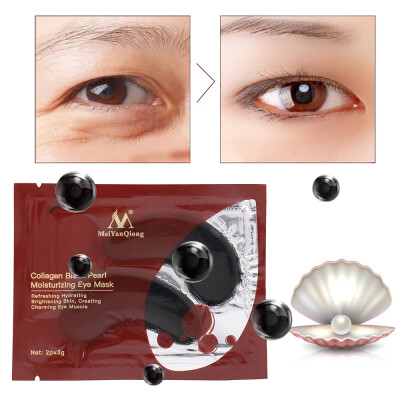 

135 Pack2610 Pcs Black Pearl Eye Masks Crystal Collagen Face Masks Anti Aging Wrinkle Dark Circles Remove