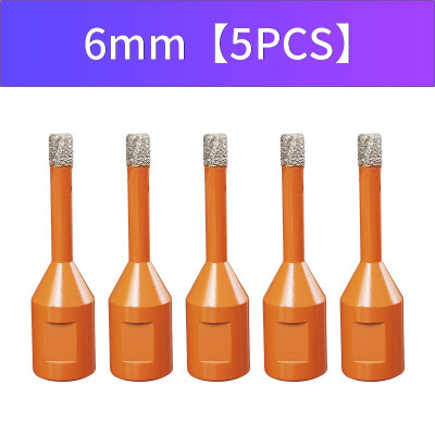 

JIANGCHENG Vacuum Brazed Diamond Core Drills M10 Dry Drill with Wax Filling Diamond Hole Saw Set for Ceramic Tiles&Stones