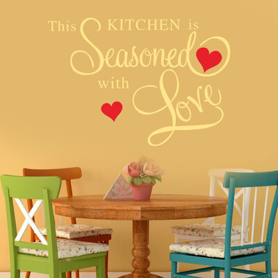 

Gobestart Wall Stickers Decor This Kitchen Wall Sticker Removable Art Home DIY Decals