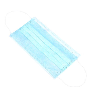 

50pcspack Disposable Face Mask Non-Woven 3-Layer Medical Respirator Earloop Activated Carbon Anti-Dust Face Surgical Masks