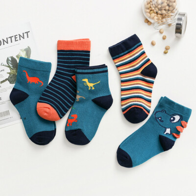 

Kids Cotton Socks New Autumn Winter Cartoon Socks For Boys And Girls Children Mid Tube Socks