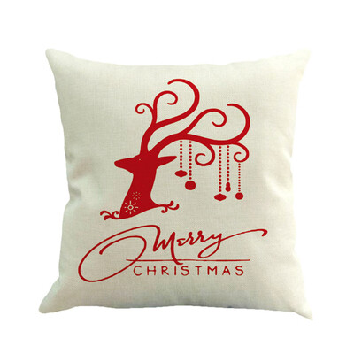 

Cute Christmas Pillowcase with Peach Skin Pillowcase Christmas Trees Throw Pillow Case Decorative