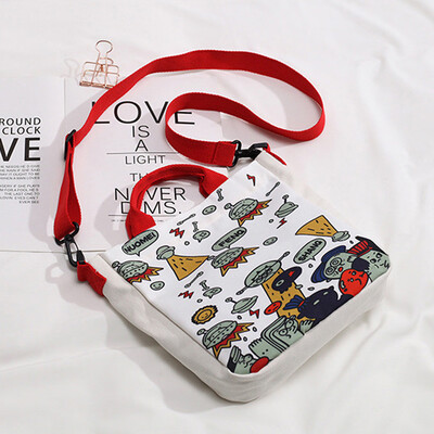 

Tailored Fashion Women Buckle Purse Shoulder Bag Zipper Handbag Phone Bag Canvas Bag