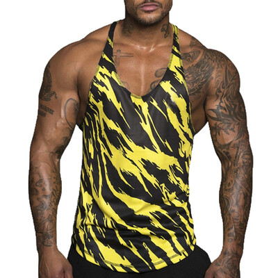 

Mens Gym Muscle Sleeveless Tank Top Tee Shirt Bodybuilding Sport Fitness Vest