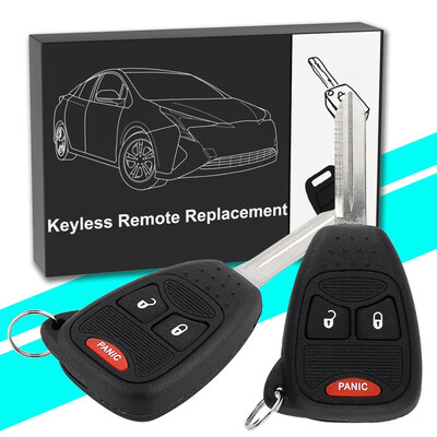 

2 For Jeep Wrangler 2006 2007 2008 2009 2010 2011 Remote Car Keyless Key Fob