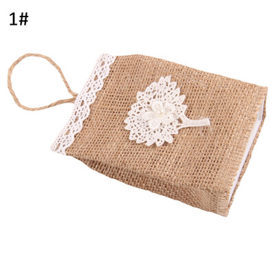 

6Pcs Mini Flower Lace Wedding Party Decor Candy Sugar Gifts Storage Bag Pouch