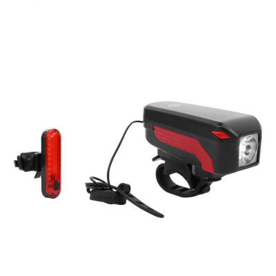 

Greensen Road Bicycle Headlight Taillight Set Flashlight Night Bike LED Warning Light