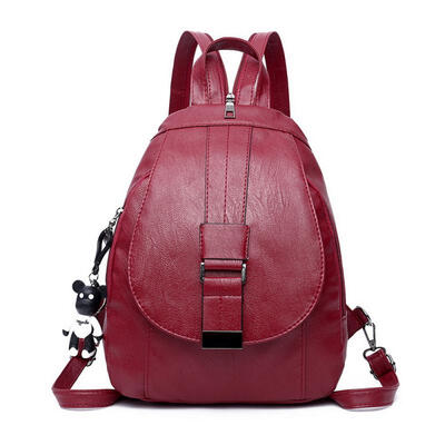 

Multifunction Women Backpack Fashion Softback PU Zipper Bags