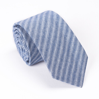 

Mens cotton striped plaid tie 51 cotton tie European&American casual tie cross-border wholesale one generation
