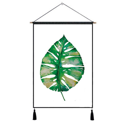 

Toponeto Unframed Banana Leaf Oil Painting Print Picture Home Wall Room Wall Hanging