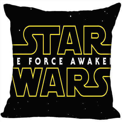 

Star Wars Pillow Cover Bedroom Home Office Decorative Pillowcase Square Zipper Pillow Cases Satin Fabric No Fade