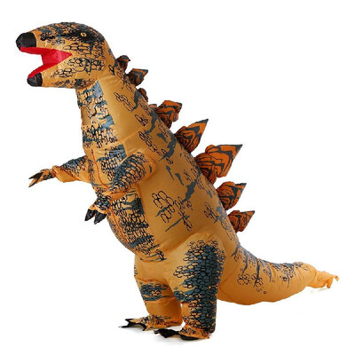 

Adults Stegosaurus Inflatable Costume Props Blow Up Inflatable Fancy Dress for Halloween Cosplay Party Stage Performance