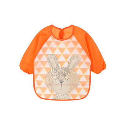 

Waterproof EVA Full Sleeve Bibs Children Apron Long Sleeve Feeding Bibs Kids Eating Breastplate Kid Baby Cloth Stuff
