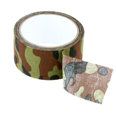 

10m Outdoor Water Repellent Camouflage Cotton Cloth Tape Outdoor Hiking Camping Hunting Cycling Camouflage Tape