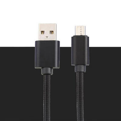 

Portable Type-C Nylon Braided Data Line Practical Fast Charging Cable For Android Mobile Phone