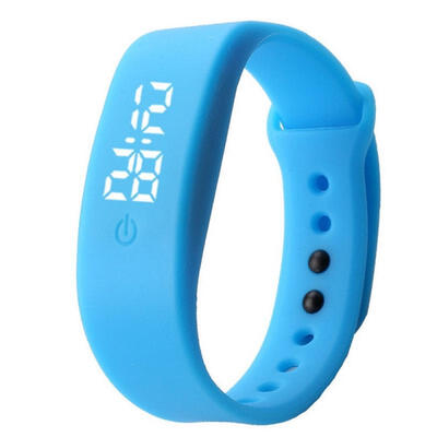

Men Women Casual Sports Bracelet Watches White LED Electronic Digital Silicone Wrist Watch