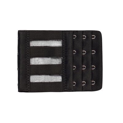 

Fashion Women Bra Extension Buckle 4 Hook 3 Rows Adjustable Intimates Lengthened Bra Extenders
