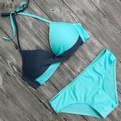 

Womens Bikini Set Bandage Push-Up Padded Swimwear Swimsuit Bathing Brazilian