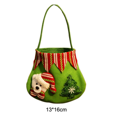 

Christmas Tree Hanging Ornament Cartoon Xmas Gift Bag Decorations Christmas Bags Holders Home Party Creative Gift Bags For Kids