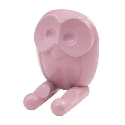 

〖Follure〗Owl hook Kitchen Sticker Hook Hook Toothbrush Rack Cartoon Socket Plug Hook Hook